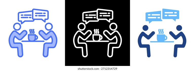 Icono de aprendizaje no formal Ilustración vectorial triplestyle