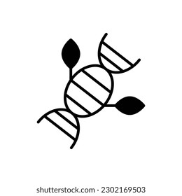 Ilustración de material vectorial de iconos no gmo.