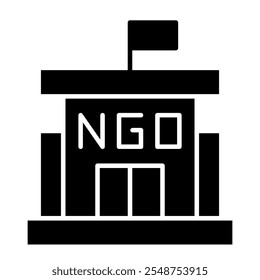 Non Goverment Organization Icon, NGO symbol