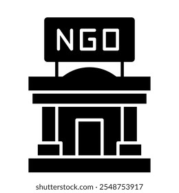 Non Goverment Organization Icon, NGO symbol