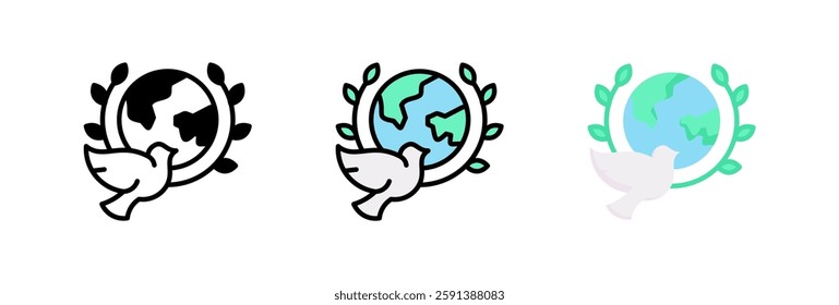 Non Govermental Organization Icon Element For Design