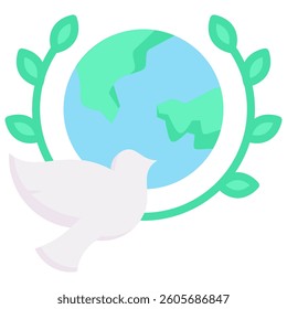 Non Govermental Organization Icon Element For Design
