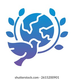 Non Govermental Organization Icon Element For Design