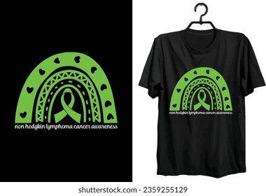 Non Hodgkin's Lymphoma Cancer T-shirt Design. Gift Item Non Hodgkin's Lymphoma Cancer T-shirt Design For All People