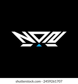 NON letter logo vector design, NON simple and modern logo. NON luxurious alphabet design  