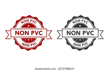 Non pvc design logo template illustration