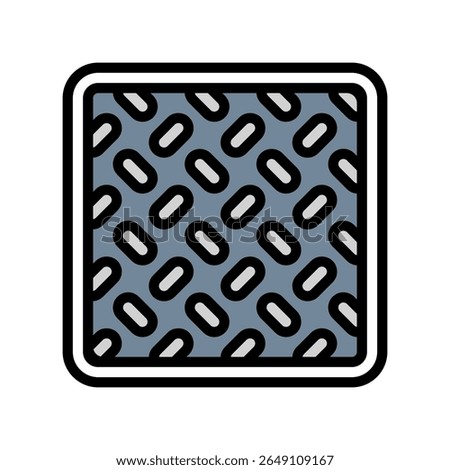 non slip grip color icon vector. non slip grip sign. isolated symbol illustration