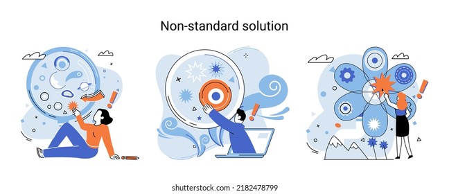 Non standart solution metaphor. Creation of individual decision for integration of disparate production, information and telecommunication systems of customer into single improve management efficiency