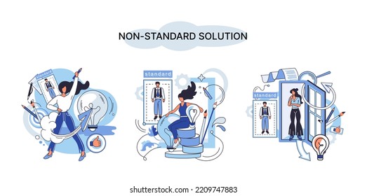 Non standart solution metaphor. Creation of individual decision for integration of disparate production, information and telecommunication systems of customer into single improve management efficiency