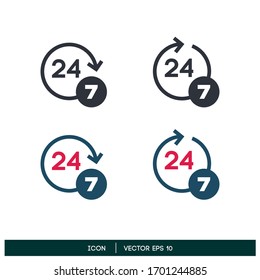 non stop icon design element vector eps 10