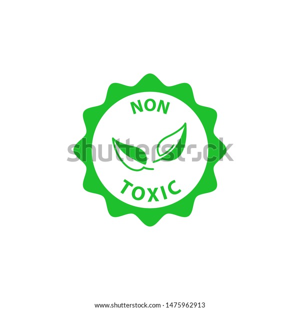 Non Toxic Icon Symbol Template Stock Vector (Royalty Free) 1475962913 ...