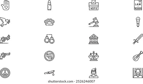 Colección de iconos vectoriales de alta calidad con trazo editable. Ideal para Profesional y Proyectos Creativos.