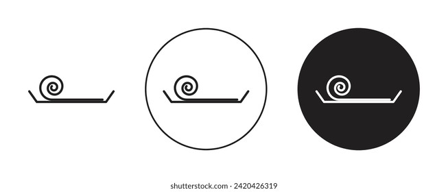 Non-Adhesive Cooking Vector Icon Set. Food Non-Stickiness Feature Vector Symbol for UI Design.