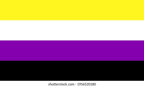 Non-Binary Flag - Queer LGBTQIA+