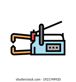 non-consumable electrode welding color icon vector. non-consumable electrode welding sign. isolated symbol illustration