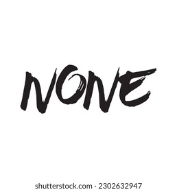 None. Vector hand drawn illustration. Good as a sticker, video blog cover, social media message, gift cart, t shirt print design.