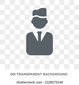 Non-executive director icon. Trendy flat vector Non-executive director icon on transparent background from Business  collection. 