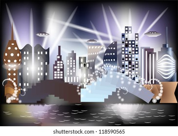 nonexistent fantastic city