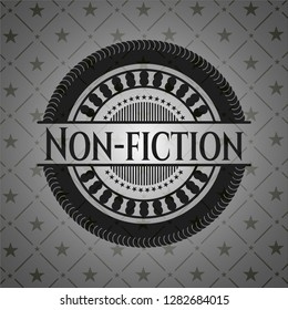 Non-fiction dark badge