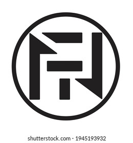 non-fungible token unit of data on a digital ledger on blockchain tech, NFT a unique digital or physical item. Logo, icon, symbol, emblem,