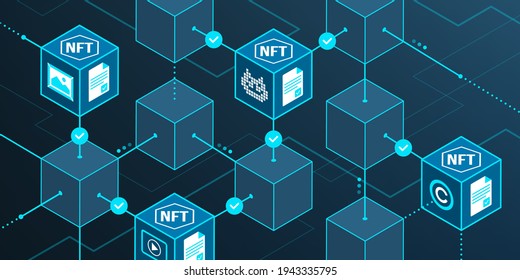 Non-fungible tokens, cryptoart and blockchain