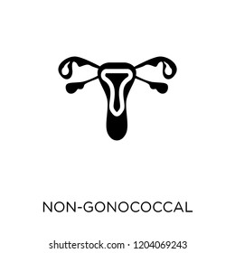 Non-gonococcal urethritis icon. Non-gonococcal urethritis symbol design from Diseases collection. Simple element vector illustration on white background.