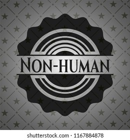 Non-human dark badge