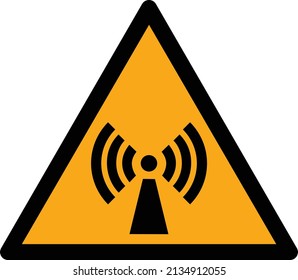 Radiación no ionizante como signo de aviso de vector