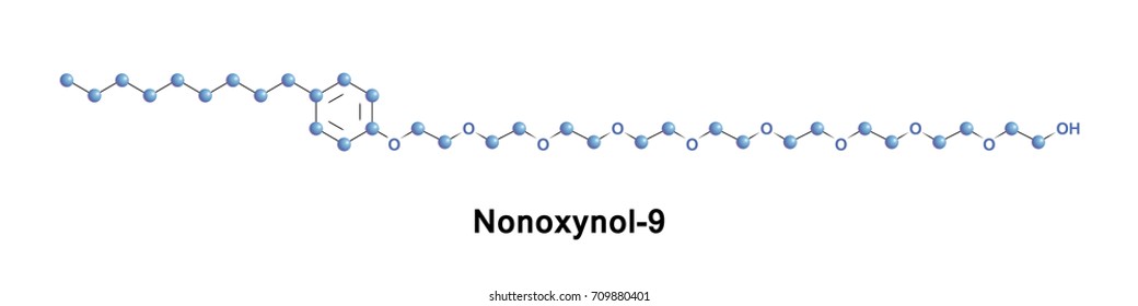 Nonoxynol-9, or N-9, is an organic compound that is used as a surfactant. It is a member of the nonoxynol family of nonionic surfactants