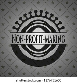 Non-profit-making dark emblem