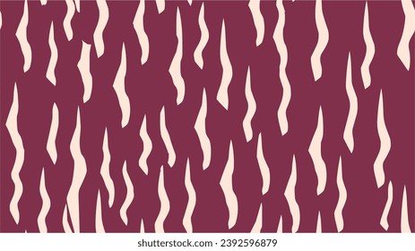 Non-seamless pattern with fire. Wallpaper for pattern fills, web page. Modern and stylish abstract texture. Fluid 2D illustration of modern movement. Pattern for wallpaper and fabric.