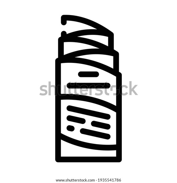 non-standard booklet\
line icon vector. non-standard booklet sign. isolated contour\
symbol black\
illustration