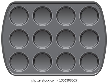 Non-stick Bakeware Muffin Top Baking Pan