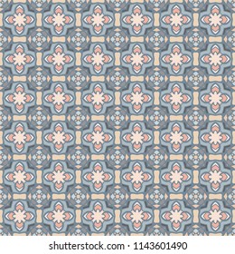 Nontrivial bright color abstract  geometric pattern,  endless texture for printing onto fabric, interior, design, textile, wallpapers, covers, background, paper, tile, craft