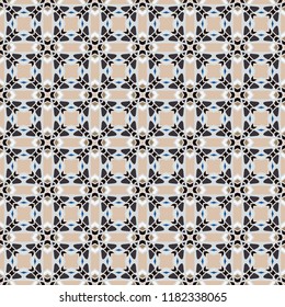 Nontrivial bright color abstract  geometric pattern,  can be used for printing onto fabric, interior, design, textile, wallpapers, covers, background, paper, tile, towel, carpet, border