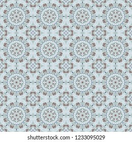 Nontrivial bright color abstract  geometric pattern, vector,  can be used for printing onto fabric, interior, design, textile, covers, background, paper, tile, towel, carpet, border