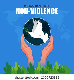 Non-Violence Day, also known as the International Day of Non-Violence, is a global observance promoting peaceful solutions.