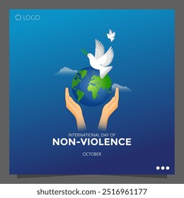 Non-Violence Day, observed on October 2nd, marks the birthday of Mahatma Gandhi and promotes the principles of non-violence and peace.