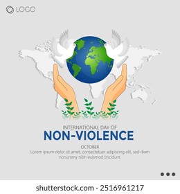 Non-Violence Day, observed on October 2nd, marks the birthday of Mahatma Gandhi and promotes the principles of non-violence and peace.