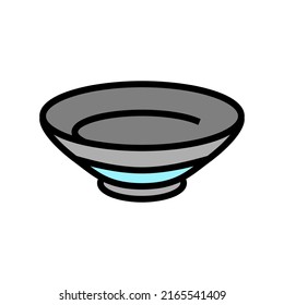 noodle bowl color icon vector. noodle bowl sign. isolated symbol illustration