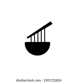 noodle, chinese food icon vector illustration