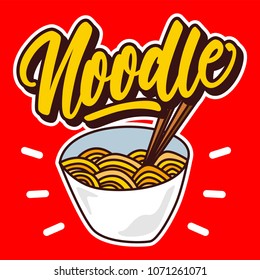 noodle doodle lettering
