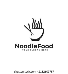 Noodle Food Logo Design Concept