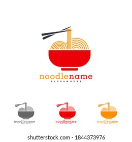 Chicken Noodle Logo Template Japanese Food Stock Vector (Royalty Free ...