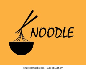 noodle food on white background
