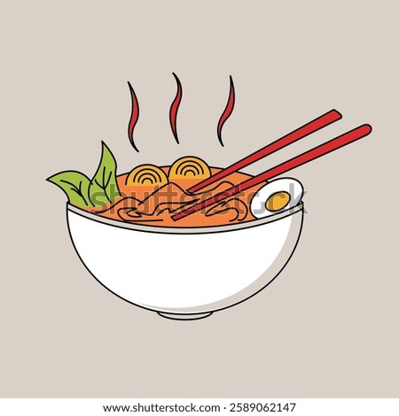 Noodle food vector design for miscellaneous food symbol