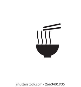 Icono de fideos Ilustración Elemento Diseño