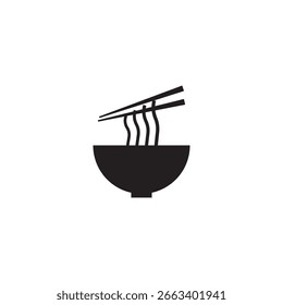 Icono de fideos Ilustración Elemento Diseño