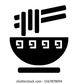 noodle icon isolated sign symbol vector illustration - high quality black style vector icons
