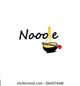 Noodle logo for asian restaurant 